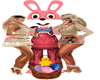 Posing Easter Bunny