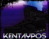 black shoes