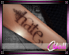 {Doll} Hate~ ArmTattoo