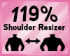 Shoulder Scaler 119%