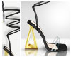 Naya - Lace up - coal