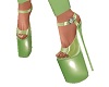 Kawaii green  Heels