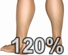 PANTURILHA 120% CALF