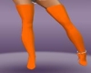 Long Orange Boots