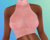 Pink Knit Halter