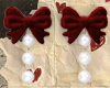 A. X'mas Bownie Earrings