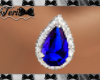 Sapphire Blue  Earrings