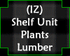 Shelf Unit Plants Lumber