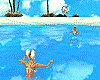 Aquatic Volley Ball Game