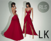 [LK] Empire Dress Red S