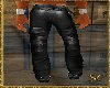 SC Black leather pants