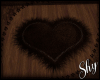 !PS Brown Heart Rug