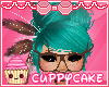 ! Cuppycake Teal Hair 