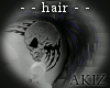 ]Akiz[ Skull Black/Blue