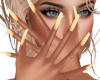 Jane Orange Nails
