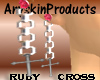 (ASP)Gothic Ruby Cross