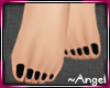 »A« Bare Feet Black