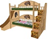 horse bunk bed