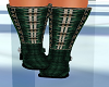 Green Victorian Boots