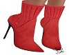 Red Iza Boots
