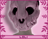 L♥ Pink Skull Mask