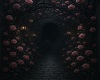 Forest with Pink Roses