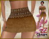 cK Mini Skirt  LaceTawny