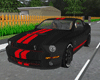 Blk & Red Shelby Mustang