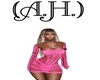 (A.H.) Kylie Dress Pink