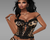 cheetah print bodice