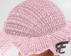 ℰ pink crochet hat
