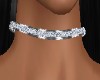 Silver Diamond Choker