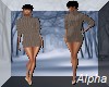 AO~TAupe Sweater Dress