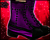 !✿ Purple Heart Boots