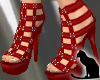 *SK* Belted Red Heels