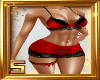 RED LORENAY SEXY SET SS