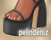 [P] Casual grey heels