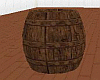 wood pirate barrel