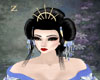 Geisha Hair BLK Peony
