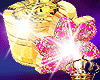 Gold Fashion Flower Ring