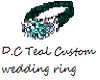 D.C My Custom Teal Ring