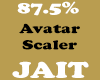 87.5%  Avatar Scaler