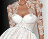 bridal rhinestone dress