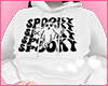 Hoodie White Spooky