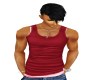 S.T RED MUSCLE TANK