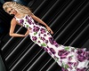 SL Purple Roses Gown