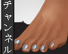 💳 Bare Feet|Silver