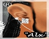 [Alx]Earrings White Gang