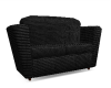 black relaxing sofa