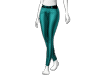 Teal Leather Pants F